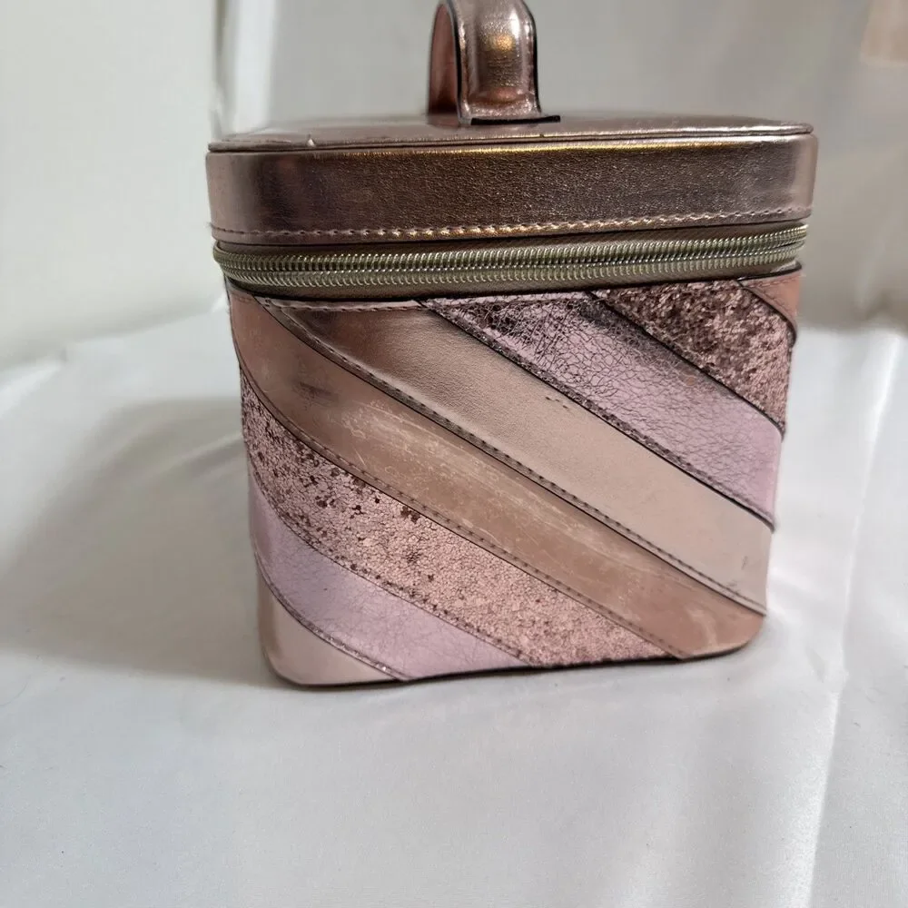 Victoria’s Secret Makeup Carry Case Pink Hard Case 9” Love Victoria Series